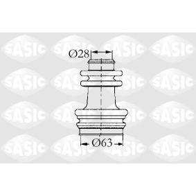 Achsmanschette des Herstellers SASIC - Originalware Artikelnummer: 4003424