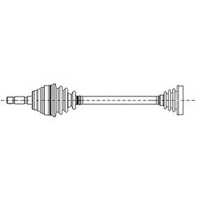 Antriebswelle von METELLI 17-0126
