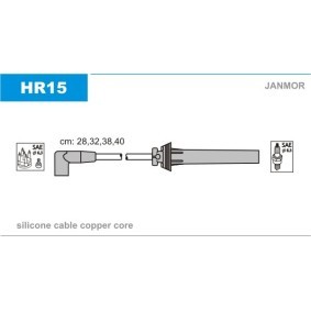 Compre Jogo de cabos de ignição da JANMOR HR15 a um preço baixo por 26,09 €