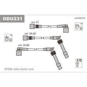 Compre Jogo de cabos de ignição da JANMOR ODU231 a um preço baixo por 22,51 €