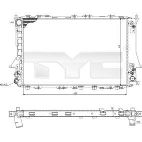 Acquista Radiatore motore da TYC 702-0029-R a buon mercato per soli 92,71 €