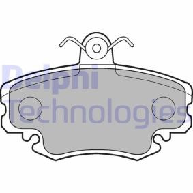 Compre Pastilhas de travão da DELPHI LP838 a um preço baixo por 41,70 €
