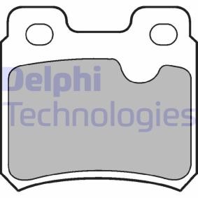 Compre Pastilhas de travão da DELPHI LP586 a um preço baixo por 13,88 €