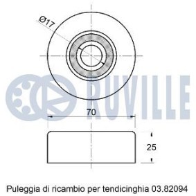 Achetez des Pompe à eau de chez RUVILLE en ligne pour Vista / Camry Berline (_V3_, _V4_) à prix modérés