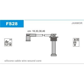 Compre Jogo de cabos de ignição da JANMOR FS28 a um preço baixo por 21,14 €