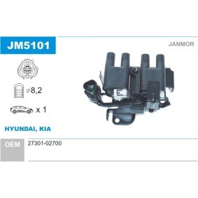 Køb Tændspole af JANMOR JM5101 til den lave pris 420,89 DKK