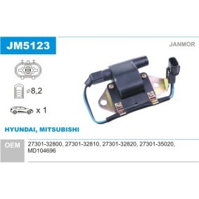 Acquista Bobina d'accensione da JANMOR JM5123 a buon mercato per soli 27,65 €