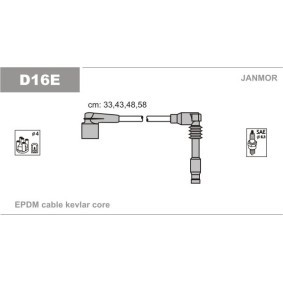 Compre Jogo de cabos de ignição da JANMOR D16E a um preço baixo por 27,82 €