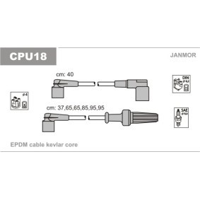 Compre Jogo de cabos de ignição da JANMOR CPU18 a um preço baixo por 33,71 €