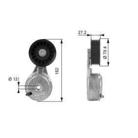 Spannrolle, Keilrippenriemen T38104
