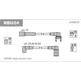 Compre Jogo de cabos de ignição da JANMOR RBU24 a um preço baixo por 18,47 €