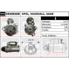 Köp Startmotor av DELCO REMY DRS9840N till det låga priset 1127,04 kr