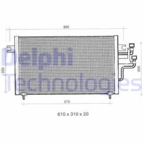 MITSUBISHI Klimakondensator von DELPHI