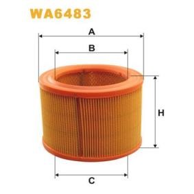 Kjøp Luftfilter av WIX FILTERS WA6483 til den lave prisen 99,47 NOK