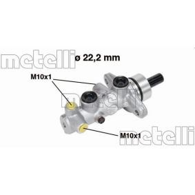 Comprar Cilindro principal de freno de METELLI 05-0688 a bajo precio de 114,00 €