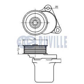 Achetez des Pompe à eau RUVILLE 65987 à prix pour 47,19 €