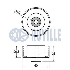 Comprar Tensor de cadena de distribución de RUVILLE 3487003 a bajo precio de 28,95 €