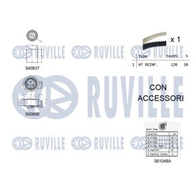 Achetez des Pompe à eau de chez RUVILLE en ligne pour Lancer VI Coupe (CJ_A, CE) à prix modérés