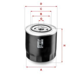 Achetez des Filtre à huile SOFIMA S 8310 R à prix pour 46,34 €