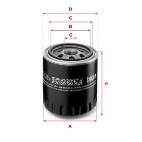 Achetez des Filtre à huile SOFIMA S 0130 R à prix pour 45,02 €