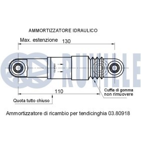 Acquista Smorzatore vibrazioni, Cinghia Poly-V da RUVILLE 55768 a buon mercato per soli 64,77 €