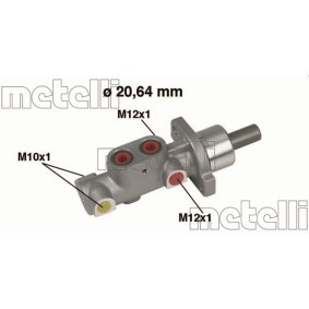 VOLKSWAGEN Hauptbremszylinder von METELLI