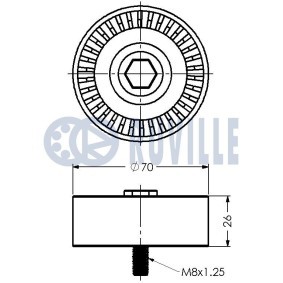 Achetez des Kit de distribution RUVILLE 5730270 à prix pour 64,27 €