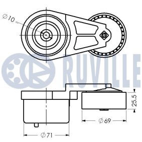 Achetez des Kit de distribution RUVILLE 5730970 à prix pour 28,36 €