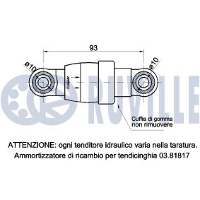 Achetez des Kit de distribution RUVILLE 5732170 à prix pour 44,89 €
