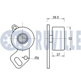 Achetez des Jeu de courroies trapézoïdales à nervures RUVILLE 5576080 à prix pour 66,38 €