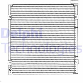 Compre Condensador, ar condicionado da DELPHI TSP0225137 a um preço baixo por 63,49 €