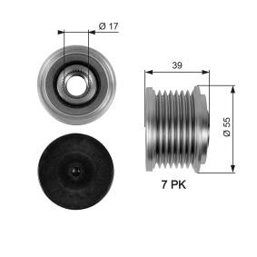 Achetez des Poulie roue libre, alternateur GATES OAP7065 à prix pour 47,99 €