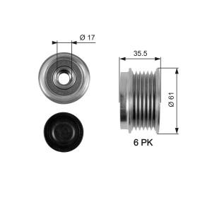 Comprar Rueda libre de alternador de GATES OAP7100 a bajo precio de 70,66 €