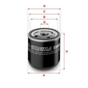 Köp Oljefilter av SOFIMA S 8540 R till det låga priset 74,65 kr