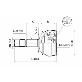 Comprar Juego de articulación, árbol de transmisión de STATIM C.149 a bajo precio de 19,42 €