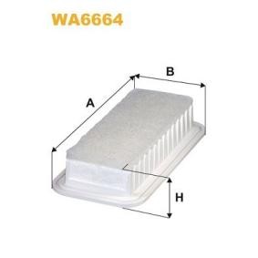 Luftfilter für SUBARU von WIX FILTERS