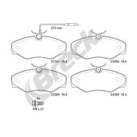 Acquista Kit pastiglie freni da BRECK 23099 00 703 10 a buon mercato per soli 29,74 €