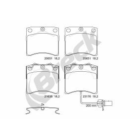 Acquista Kit pastiglie freni da BRECK 23176 00 703 10 a buon mercato per soli 49,33 €