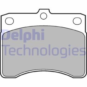 Compre Pastilhas de travão da DELPHI LP578 a um preço baixo por 20,72 €
