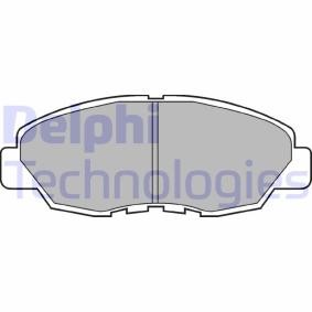 Compre Pastilhas de travão da DELPHI LP734 a um preço baixo por 22,60 €