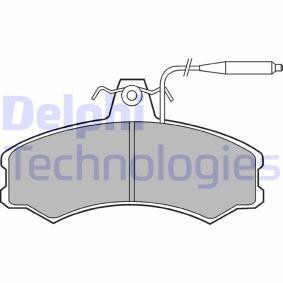 Compre Pastilhas de travão da DELPHI LP378 a um preço baixo por 24,63 €