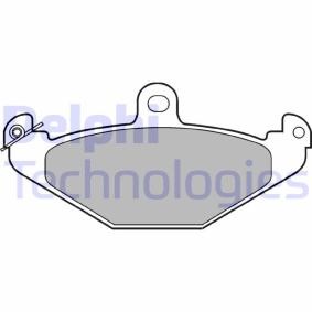 Bremsbeläge LP821 von DELPHI günstig für 21,81 € online kaufen