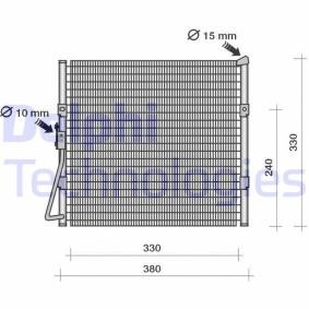 Compre Condensador, ar condicionado da DELPHI TSP0225122 a um preço baixo por 68,01 €
