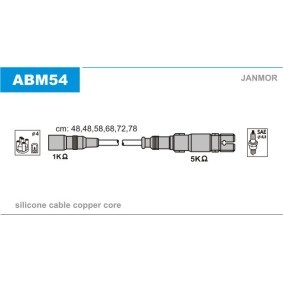 Acquista Kit cavi candele da JANMOR ABM54 a buon mercato per soli 73,14 €