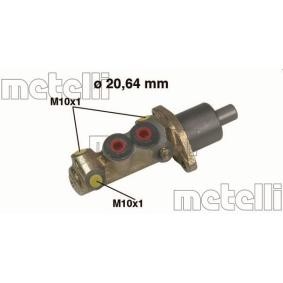 Acquista Cilindro maestro del freno da METELLI 05-0225 a buon mercato per soli 65,52 €