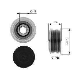 Achetez des Poulie roue libre, alternateur GATES OAP7070 à prix pour 51,43 €