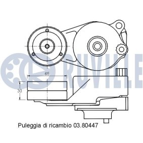 Acquista Kit di rulli, Cinghia dentata da RUVILLE 5577250 a buon mercato per soli 91,82 €