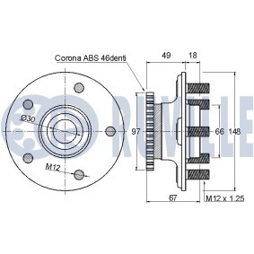 Achetez des Jeu de courroies trapézoïdales à nervures RUVILLE 5547480 à prix pour 62,19 €