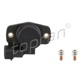 Drosselklappenpotentiometer 700 814 RENAULT DUSTER von TOPRAN