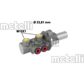 Compre Cilindro principal de freno de METELLI online para Combo Mk III (D) Furgón / Familiar (X12) a precios moderados